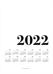 SCHULKALENDER FÜR DAS JAHR 2022